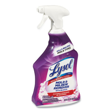 LYSOL® Brand Mold And Mildew Remover With Bleach, 32 Oz Spray Bottle, 12-carton freeshipping - TVN Wholesale